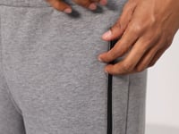 Carlo Grey Melange Hooded Men's Tracksuit Bottom - 84942