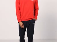 Fiesta - Navy Blue Cotton Thick Soft Textured Comfort Fit Embroidered Men's Tracksuit Set - 85254