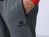 Standard Mold Jogger Men's Tracksuit Bottom with Zipper Waist - 84587