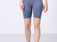 Petrol Polyester Flexible Standard Fit Performance Women's Biker Tights - 91013