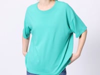 Jersey Modal Soft Touch Oversize Fit Basic Women's T-Shirt - 97285