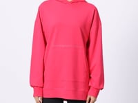 Viva Red Balloon Sleeve Embroidered Women's Oversize Tunic Sweatshirt - 97163