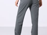 High Waist Comfortable Elastic Cuffed Women's Tracksuit Bottom - 94583