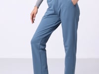 Forest Green High Waist Comfort Fit Classic Leg Women's Tracksuit Bottom - 94584