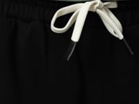 Black Cotton Thick Soft Textured Standard Fit Basic Men's Shorts - 81275