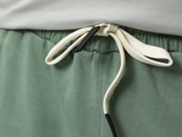 Light Green Cotton Thick Soft Textured Standard Fit Basic Men's Shorts - 81276