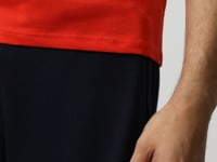 Navy Blue Cotton Thick Soft Textured Standard Fit Basic Men's Shorts - 81276
