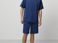 Parlament Cotton Thick Soft Textured OversizeFit Basic Men's Shorts Set - 85257