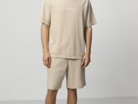 Cotton Thick Soft Textured Comfort Fit Basic Men's Shorts Set - 85257
