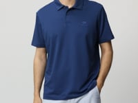 Parlament Basic Logo Standard Fit Knitted Polo Collar Men's T-Shirt - 87748