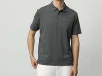 Basic Logo Standard Fit Knitted Polo Collar Men's T-Shirt - 87748