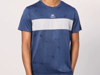 Parliament Polyester Breathable Jacquard Thin Flexible Standard Fit Men's Performance T-Shirt - 88398