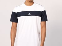 White Polyester Breathable Textured Thin Flexible Standard Fit Men's Performance T-Shirt - 88396