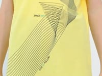 Standard Mold Detailed Printed Polo Collar Boys' T-Shirt - 11164