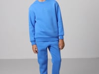 Cotton Thick Inner Fleece Soft Textured Standard Fit Embroidered Boys' Tracksuit Set - 11249