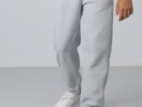 Stone Thick Soft Textured Standard Fit Embroidered Fleece Boys' Tracksuit Bottom - 11220