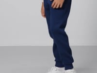 Cotton Thick Inner Fleece Soft Woven Standard Fit Embroidered Tracksuit Pants - 11224
