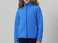 Thick Soft Textured Standard Fit Embroidered Fleece Girls' Sweatshirt - 75154