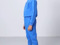 Cotton Thick Inner Fleece Soft Textured Standard Fit Printed Boys' Tracksuit Set - 11253