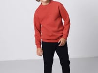 Blue Cotton Thick Fleece-Lined Soft Textured Standard Fit Embroidered Boys' Tracksuit Set - 11249