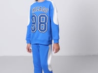 Mavi Cotton Fleece-Lined Soft Textured Standard Fit Printed Girls' Tracksuit Set - 75170