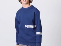 Parliament Cotton Thick Fleece-Lined Soft Textured Standard Fit Printed Boys' Sweatshirt - 11238