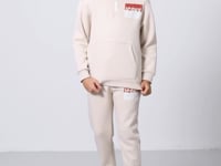 Cotton Thick Inner Fluffy Soft Textured Standard Fit Printed Boys' Tracksuit Set - 11246