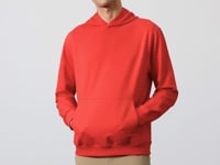 Fiesta Cotton Soft Textured Hooded Standard Fit Basic Men's Sweatshirt - 88362
