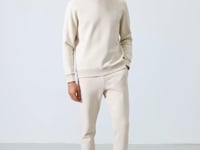 Andy Bej Sand-Colored Men's Tracksuit Set - 85190