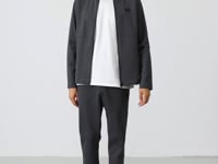 Carlos Dark Grey Standard Fit Men's Tracksuit Set - 85209
