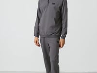 Herbert Dark Grey Stand Collar Tracksuit Set - 85233