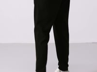Black Jogger Men's Tracksuit Bottom - 82113