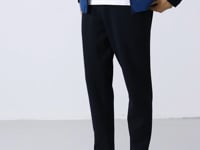 Perry Navy Blue Back Hidden Pocket Detailed Men's Tracksuit Bottom - 84983