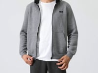 Hector Grey Melange Sherpa Lined Men's Sweatshirt - 88139