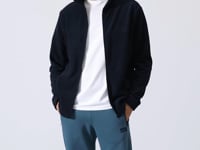 Hardy Navy Blue Standard Fit Polar Men's Sweatshirt - 88299