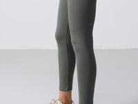 High Waist Thermal Slim Fit Tapered Leg Women's Tights - 94577