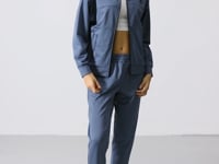 Petrol Hooded Hidden Pocket Detailed Standard Cut Women's Tracksuit Set - 95306