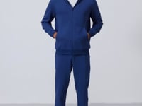 Parliament Compact Cotton Thick Smooth Textured Hooded Comfort Fit Men's Tracksuit Set - 85262