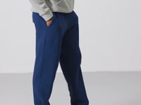 Parliament Cotton Thick Fleece-Lined Soft Textured Oversize Embroidered Men's Tracksuit Bottom -82146