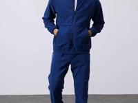 Parliament Thick Soft Textured Comfort Fit Embroidered Men's Tracksuit Set - 85269