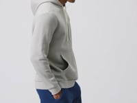 Stone Cotton Thick Fleece-Lined Soft Textured Comfort Fit Embroidered Men's Sweatshirt - 88419