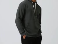 Cotton Rights Thick Inner Fleece Soft Texture Comfort Fit Embroidered Men's Sweatshirt - 88419