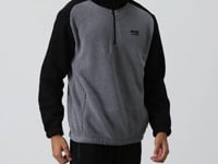 Ruby Gray Melange Standard Fit Polar Men's Sweatshirt - 88300