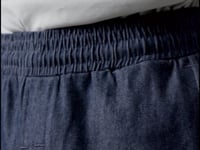 Navy Blue Standard Fit Woven Lightly Stretch Chino Men's Trousers - 82175