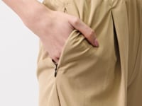 Polyester Hidden Pocket Zippered Comfort Fit Women's Shorts - 91014