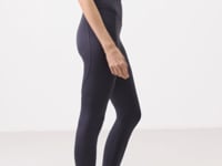 Anthracite Polyester Standard Fit Flexible Performance Women's Tights - 94666