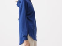 Parliament Soft Textured Hooded Oversize Women's Tunic Sweatshirt - 97302