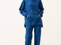 Parliament Soft Textured Hooded Oversize Women's Tracksuit Tunic Set - 95348