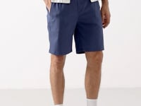 Standard Fit Weaving Lightweight Flexible Chino Men's Shorts - 81292