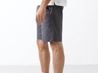 Standard Fit woven lightweight elastic Chino men's shorts - 81293